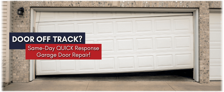 Garage Door Off Track In Redwood City CA